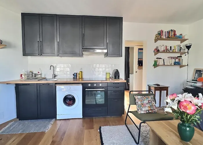 Apartman Bright 34 M Ideally Located In Párizs